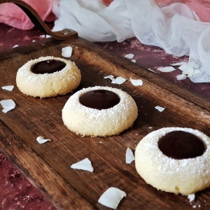 Kolačići od kokosa sa čokoladom