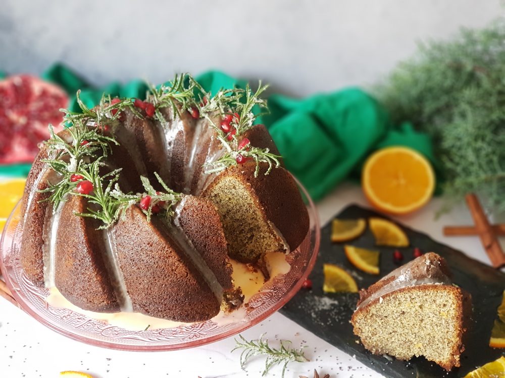 Kuglof s makom i narančom