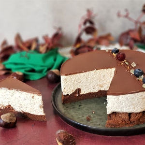 Kesten mousse torta