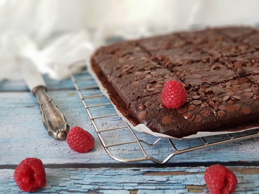 Malina brownies