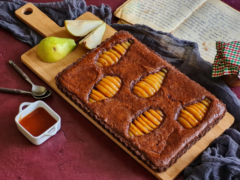 ČOKO FRANGIPANE TART
