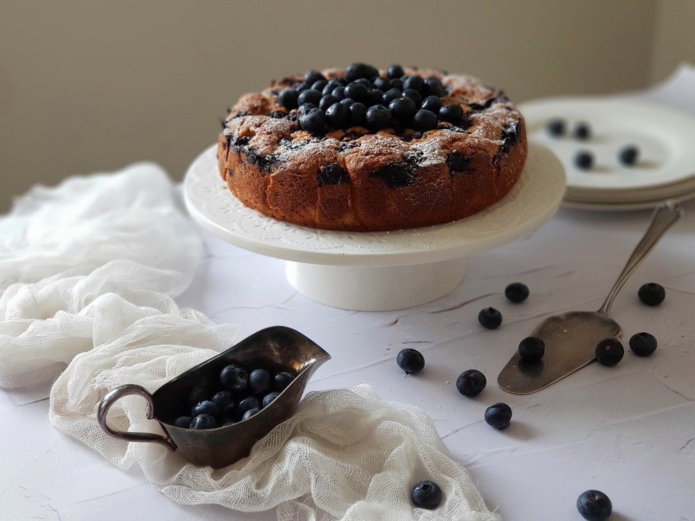 Sočni kolač od borovnica