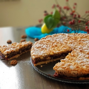 Čupava torta od šljiva
