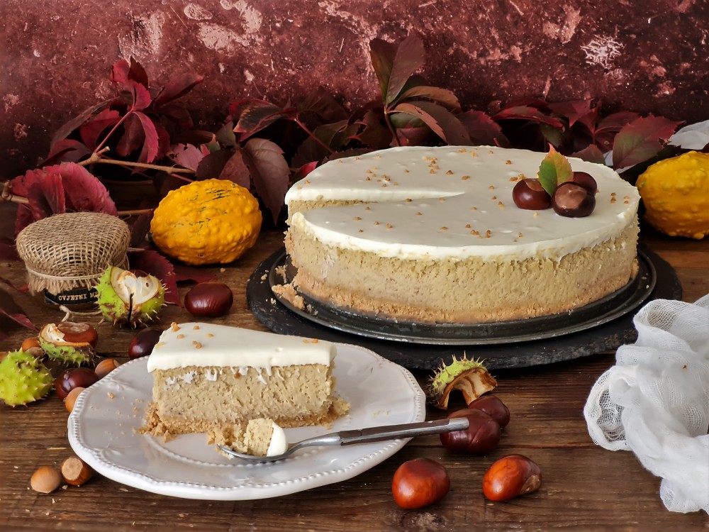 cheesecake od kestena